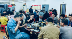 一餐暖聚 一心同行——卓为净化工程公司元旦聚餐的暖心时刻